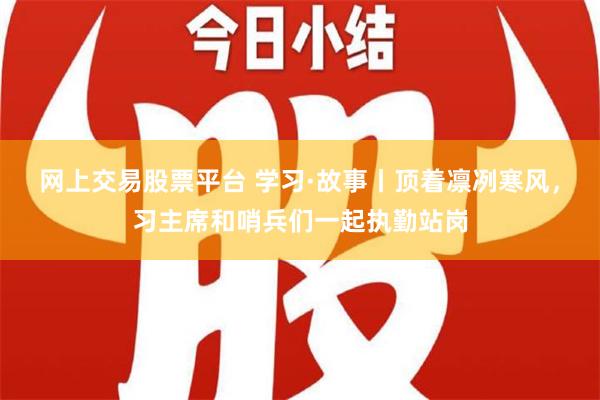 网上交易股票平台 学习·故事丨顶着凛冽寒风，习主席和哨兵们一起执勤站岗