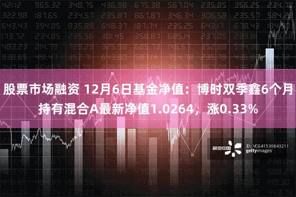 股票市场融资 12月6日基金净值：博时双季鑫6个月持有混合A最新净值1.0264，涨0.33%